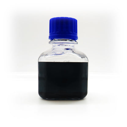 Unlabeled bottle containing 30 nm gold nanostars from NanoBrand.


