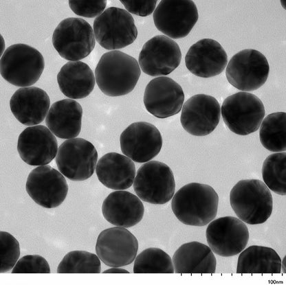 40 nm citrate coated spherical gold nanoparticles in stable colloidal suspension