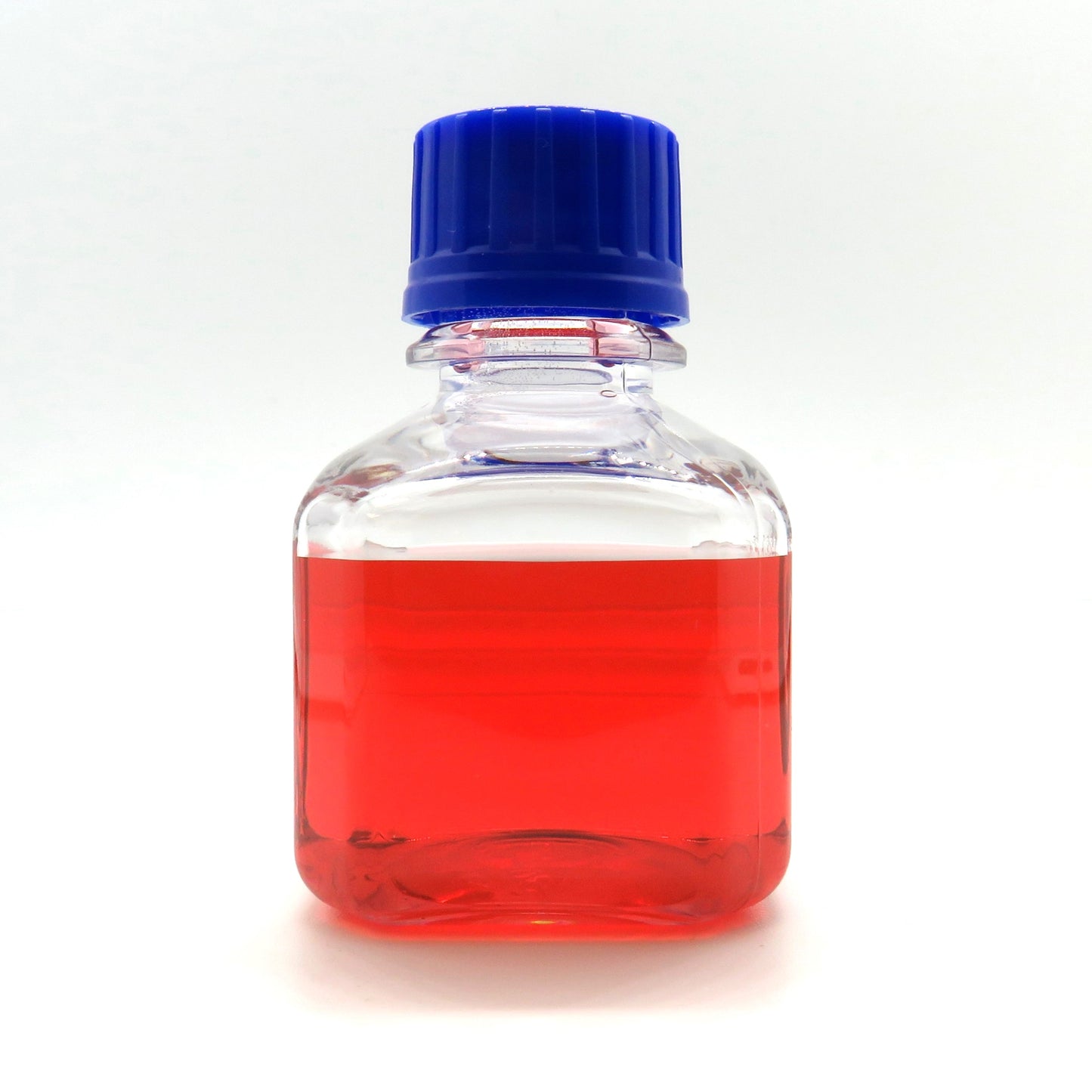 Unlabeled bottle containing 40 nm citrate coated gold nanoparticles from NanoBrand.

