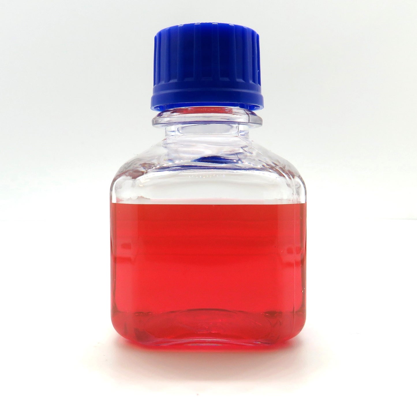Unlabeled bottle containing 60 nm citrate coated gold nanoparticles.

