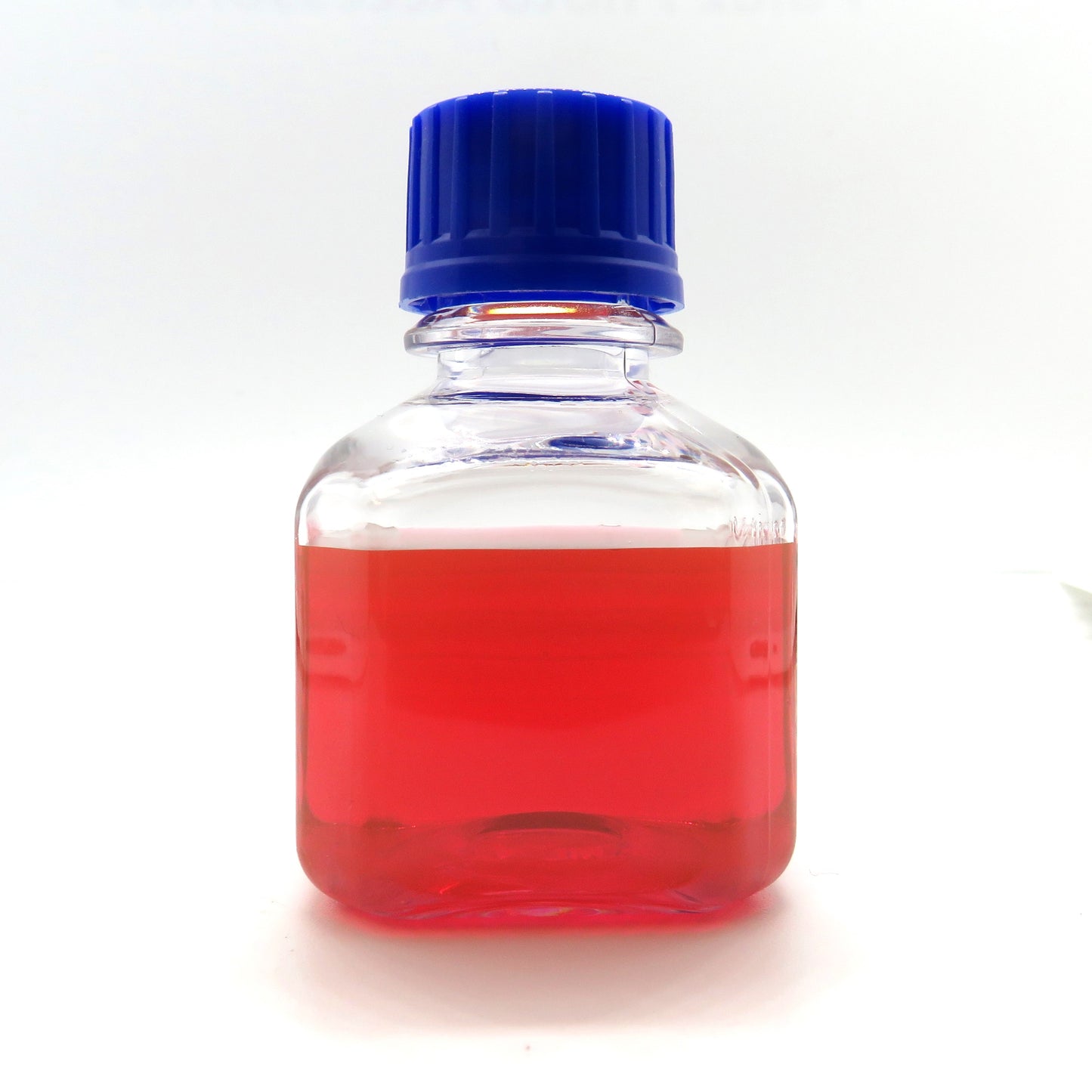 Unlabeled bottle containing 70 nm citrate coated gold nanoparticles.

