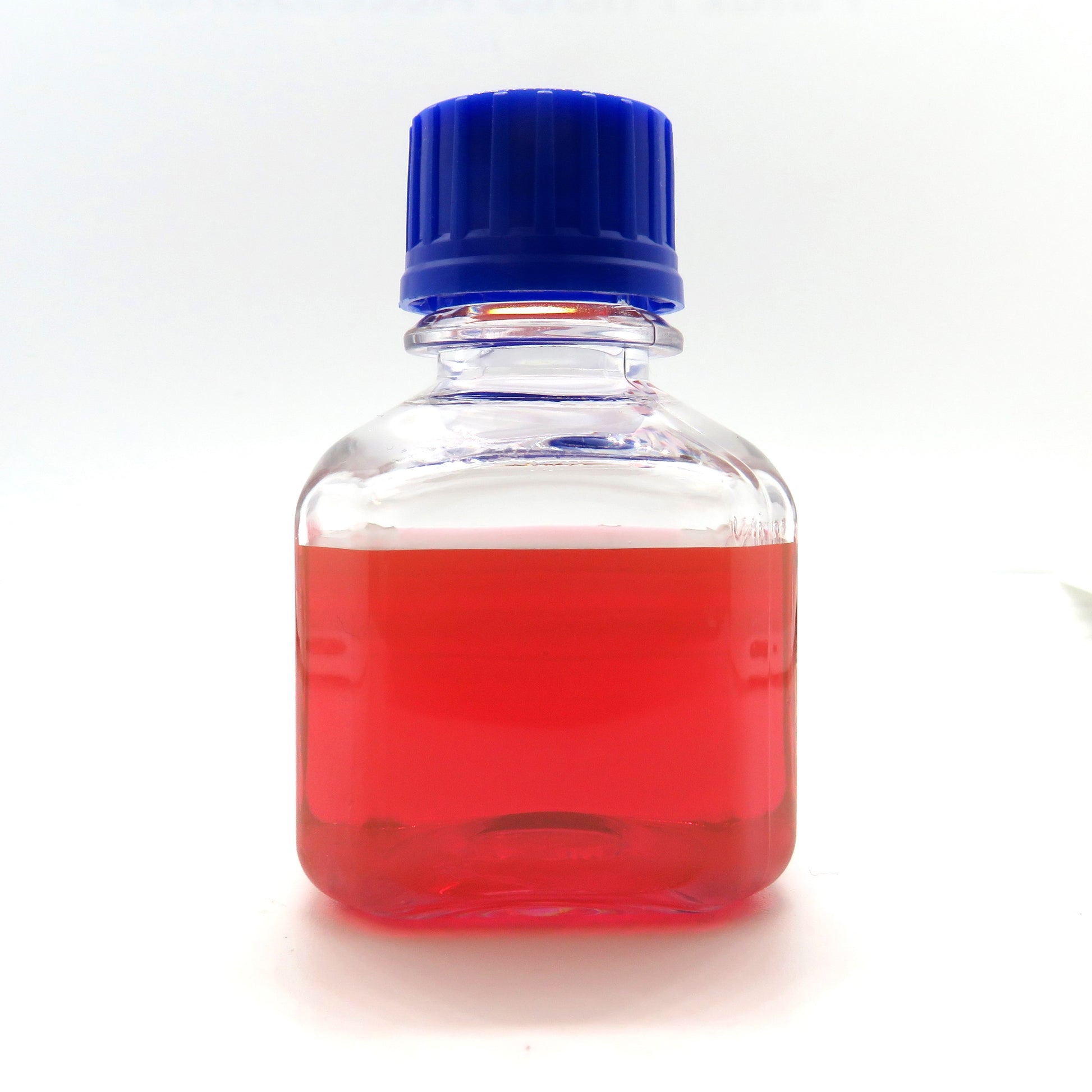 Unlabeled bottle containing 70 nm citrate coated gold nanoparticles.

