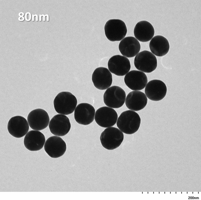 80 nm IVD-READY gold nanoparticles in stable colloidal suspension