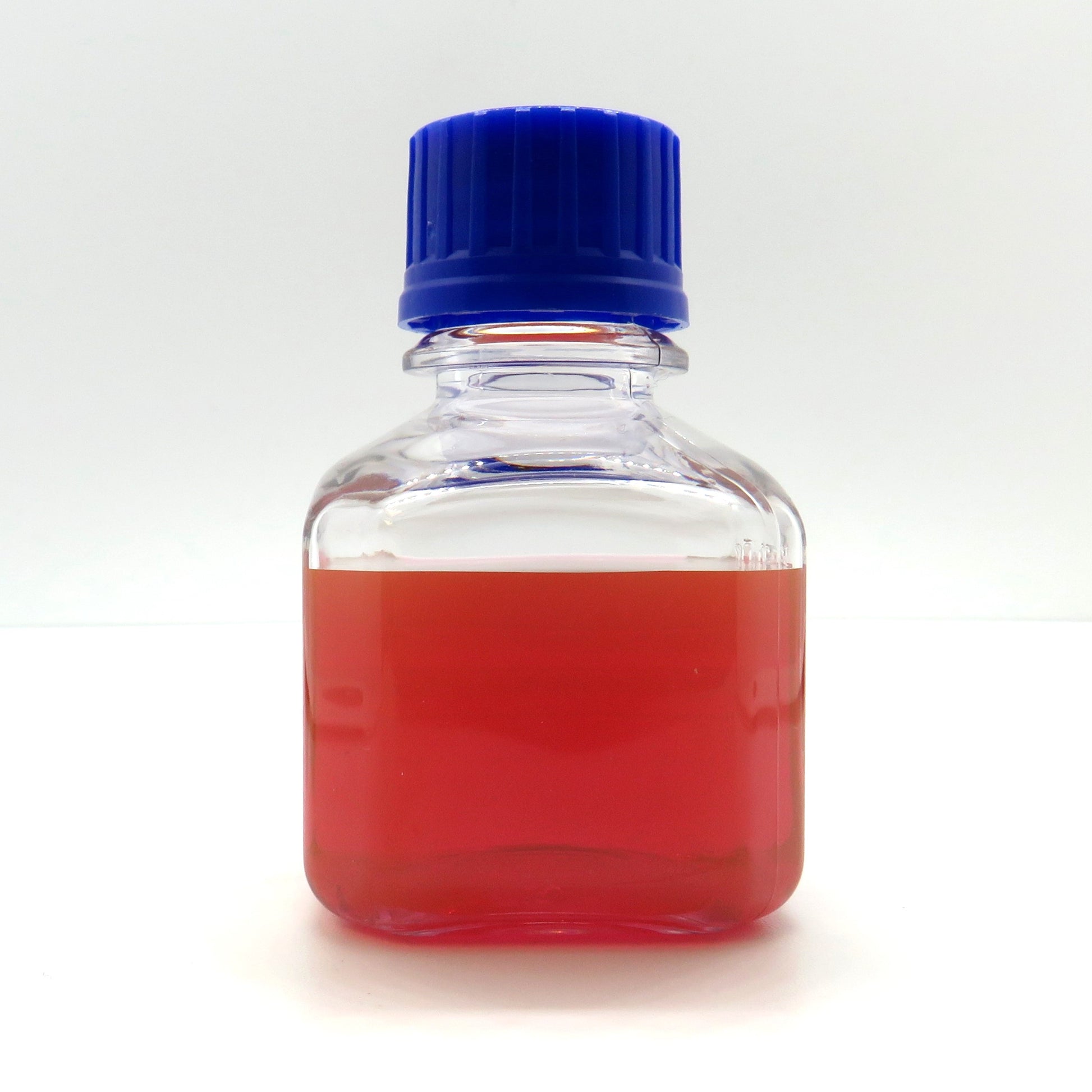 Unlabeled bottle containing 80 nm citrate coated gold nanoparticles.