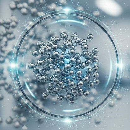 Illustration of antimicrobial properties of silver nanoparticles AgNPs
